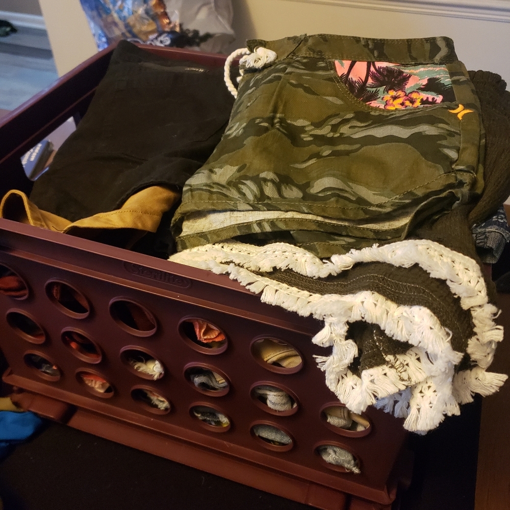 Several women's shorts